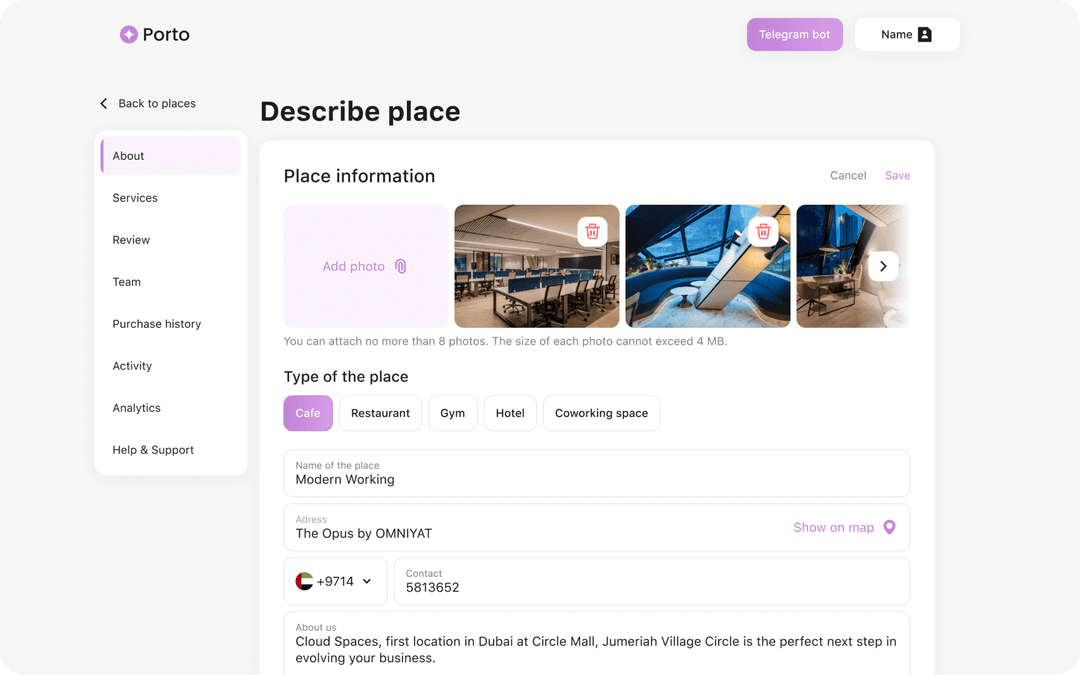 Register & Create Your Profile